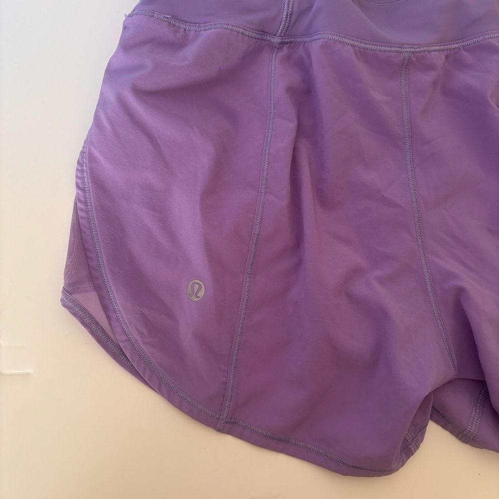 Lululemon Attack The Track Short 4" in 
Enchanted Iris Size 4 - Picture 11 of 11